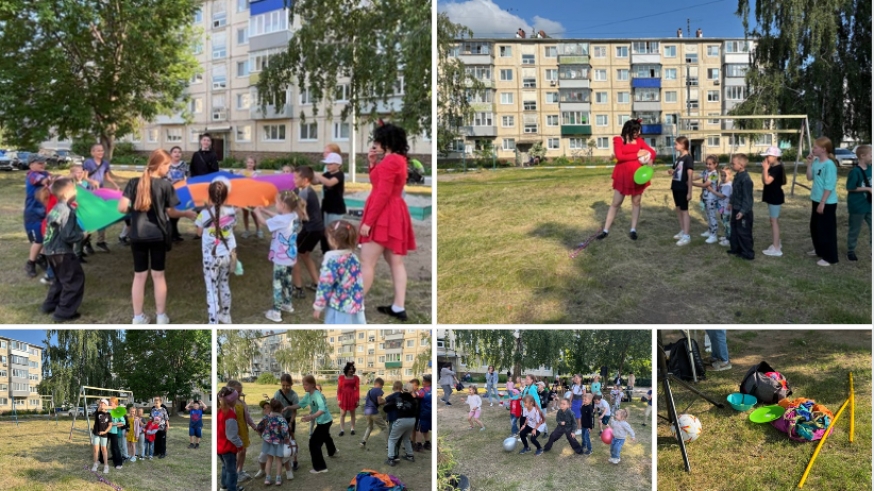 Проект &quot;Лето во дворе&quot; продолжает свою активную реализацию!
