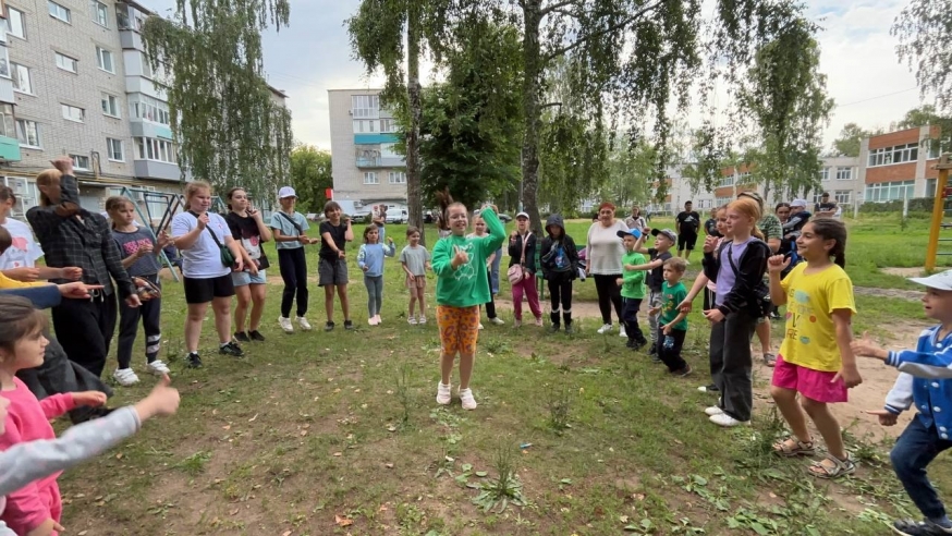 Наш проект «Лето во дворе»